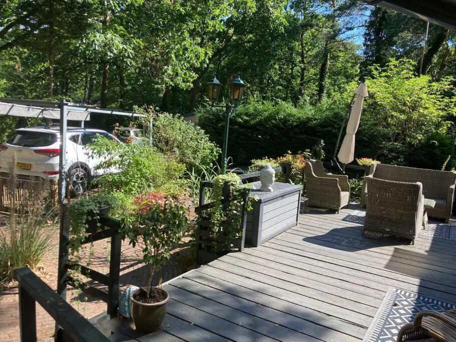 Sfeervol Chalet In Het Bos 宁斯佩特 外观 照片