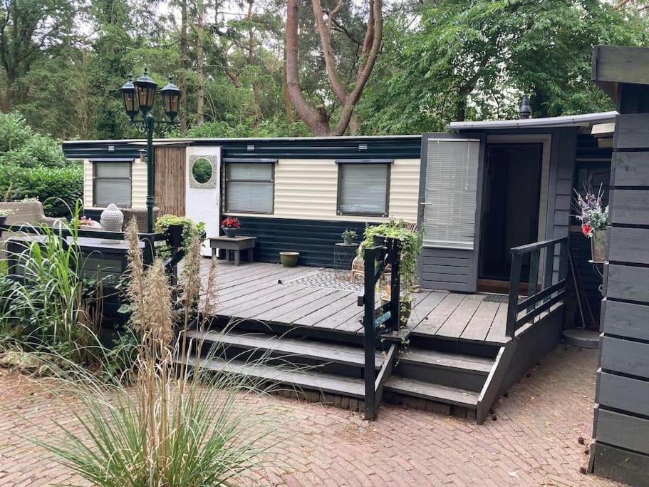Sfeervol Chalet In Het Bos 宁斯佩特 外观 照片
