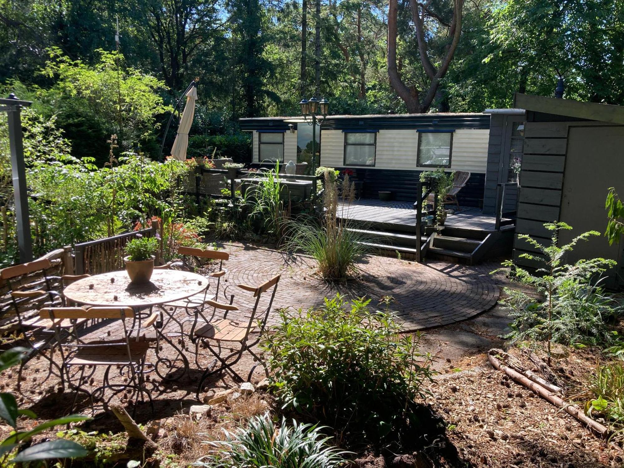 Sfeervol Chalet In Het Bos 宁斯佩特 外观 照片